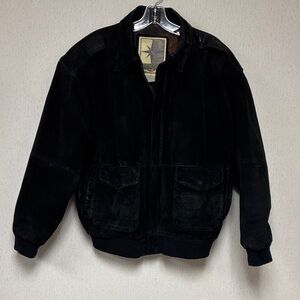 VNTG 90s Middlebrook park suede jacket